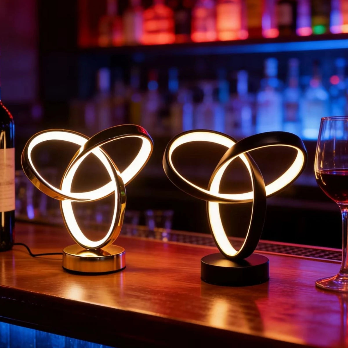 LED USB Dimmable Desk Lamp – Modern Gold Design Eye Care Light