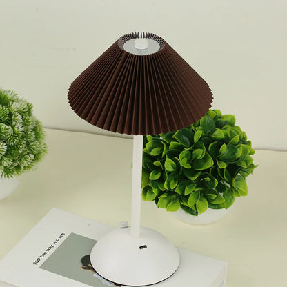 Retro USB Rechargeable Desk Lamp Bedroom Decor Indoor Lighting Touch Dimmer Switch Control