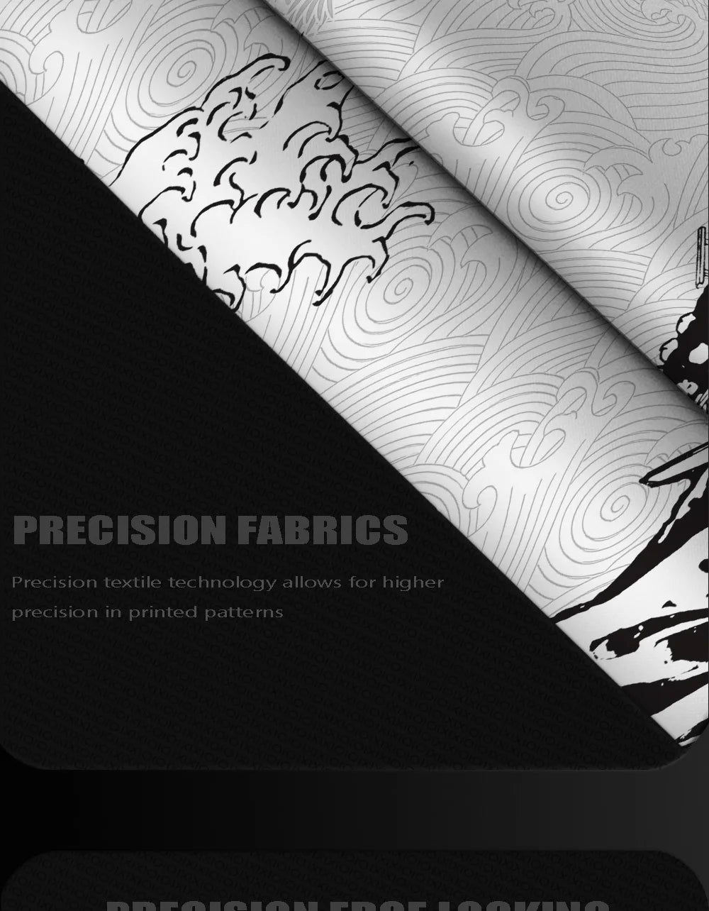 XXL Gaming Mouse Pad – Black & White Aesthetic Extended Desk Mat