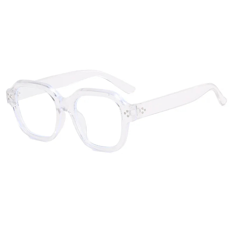 Unisex Retro Blue Light Blocking Eyeglasses Computer Glasses Frame Fashion Anti Square Eyewears