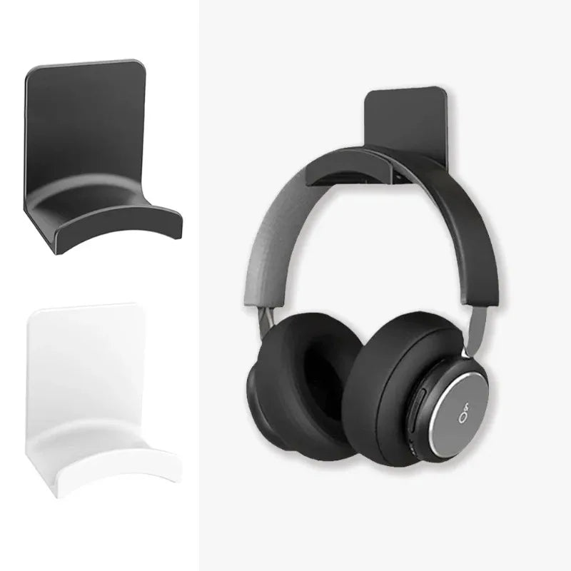 Universal Headphone Stand – Under-Desk Headset Hanger