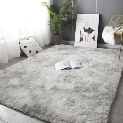 Gradient Plush Area Rug Soft Anti-Slip Living Room