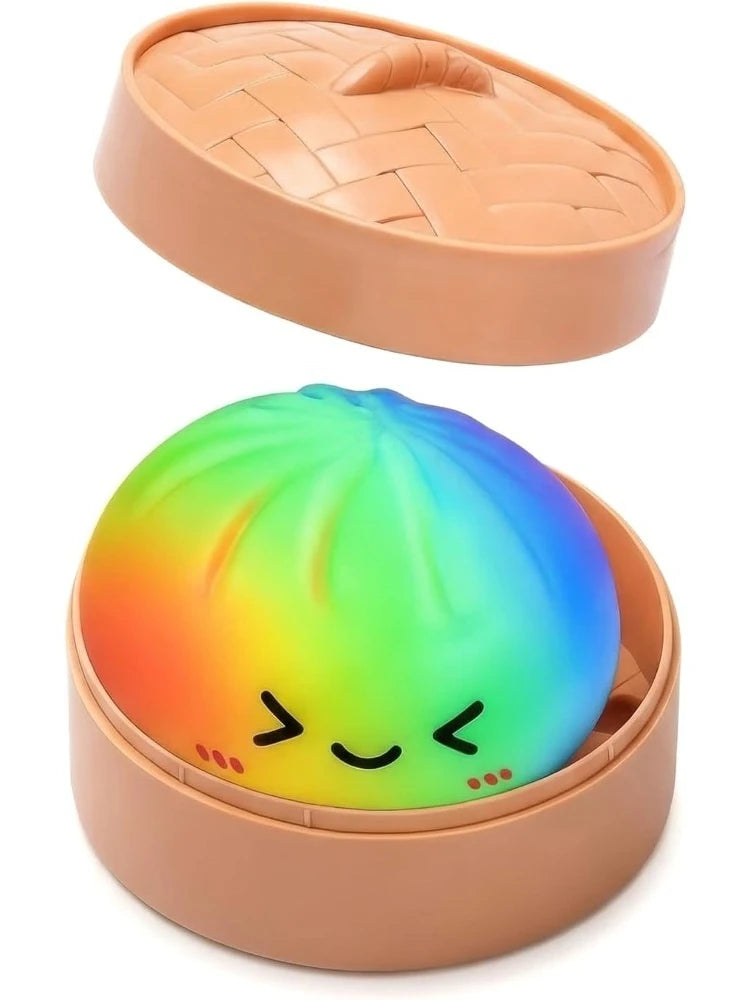 Rainbow Dumpling Squishy Toy