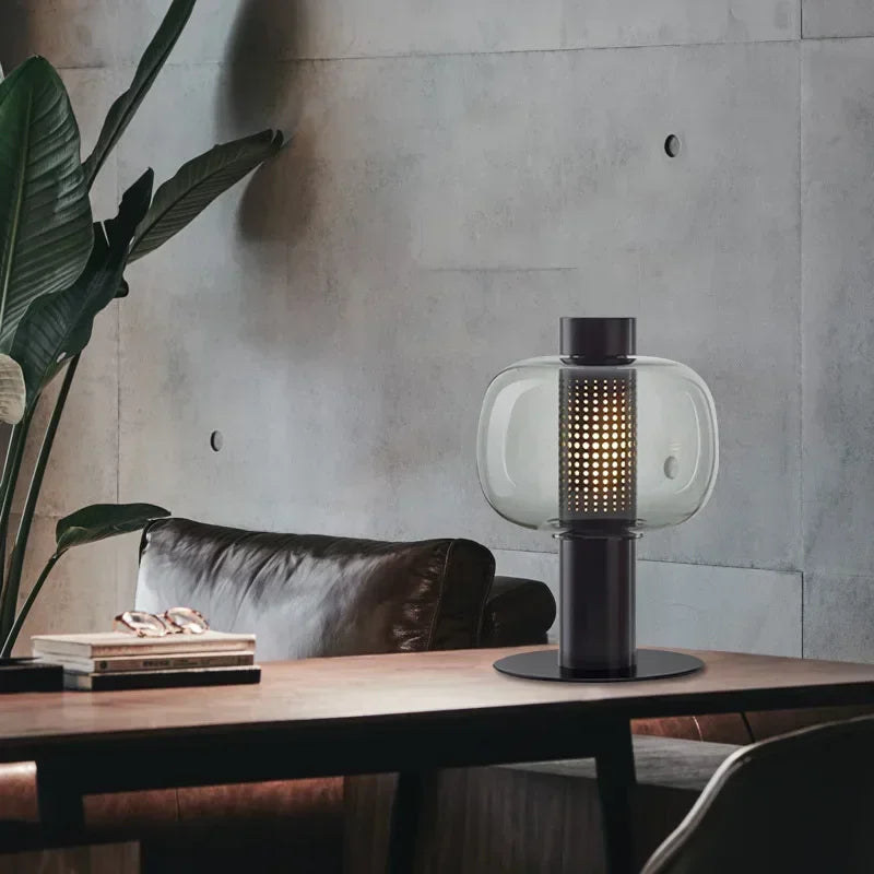 Italy Designer Table Lamps Modern Glass Desk Light for Living Room Bedside Bedroom