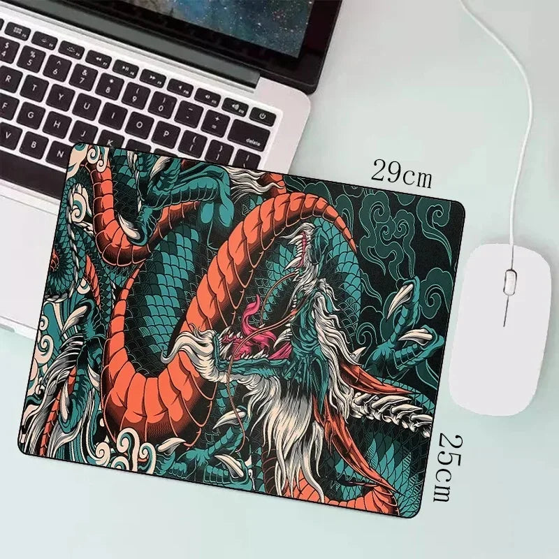 Japanese Dragon Gaming Mouse Pad – Anime XXL Desk Mat