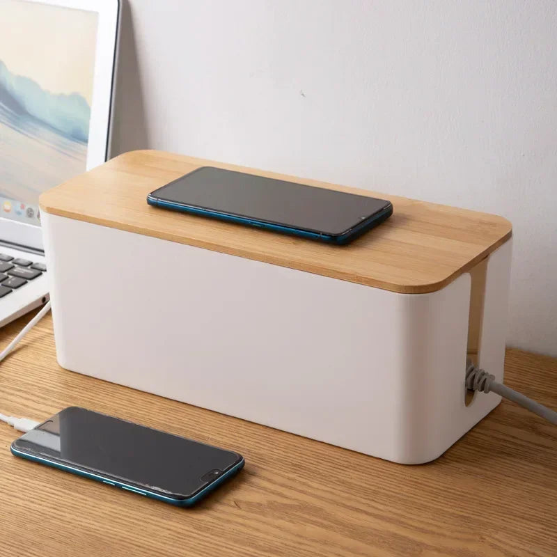 M / 1PCS — Wooden Cable Storage Box — Wholesale Case