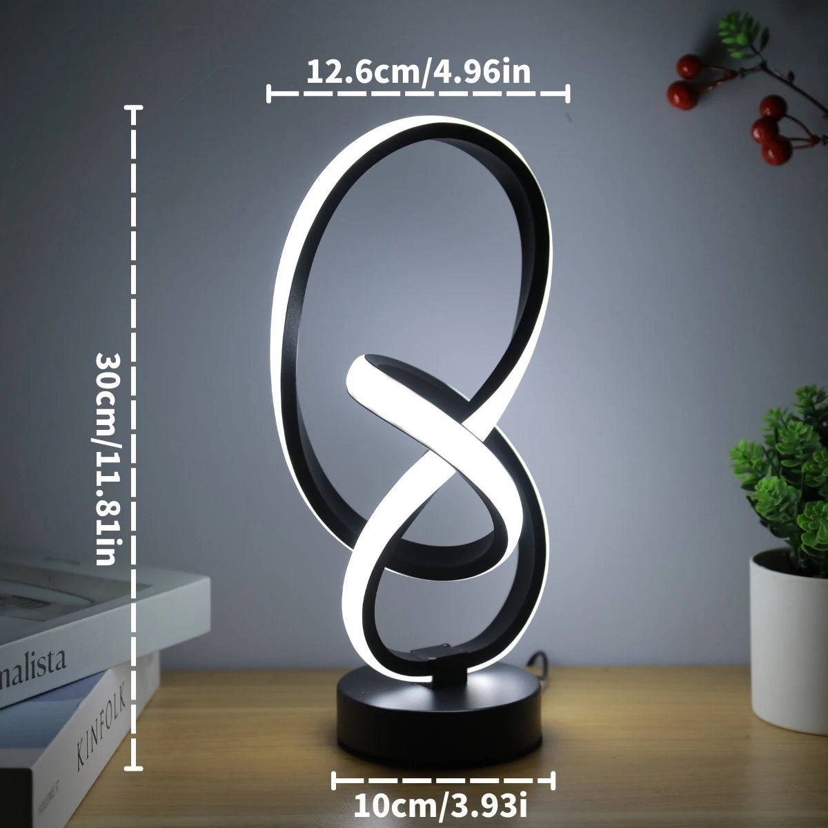 Creative Design Desk Lamp – 3 Colour Modes Adjustable Brightness