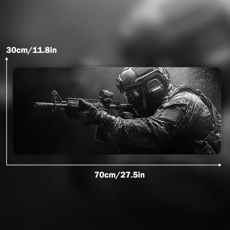Tactical XXL Gaming Mouse Pad FPS Desk Mat Non-Slip Office Smooth Surface Extended