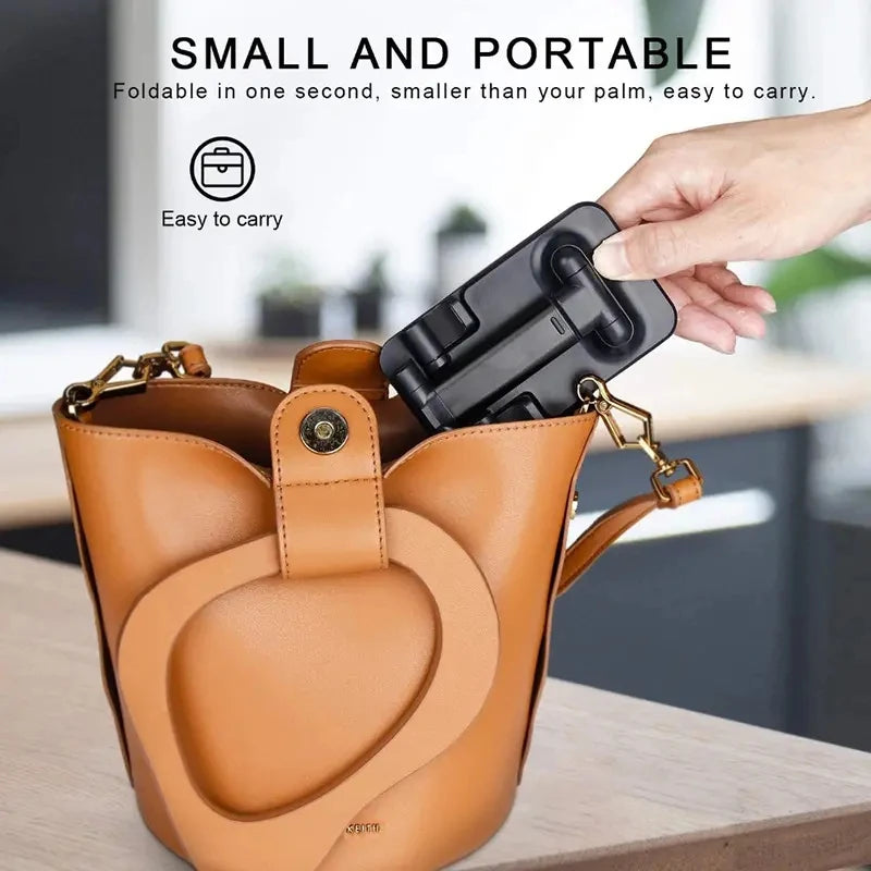 Adjustable Phone & Tablet Stand – Universal Foldable Desk Holder