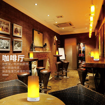 LED Flame Lamps for Room Simulated Night Lights Lava Indoor Bar Ktv Wedding Decoration Christmal
