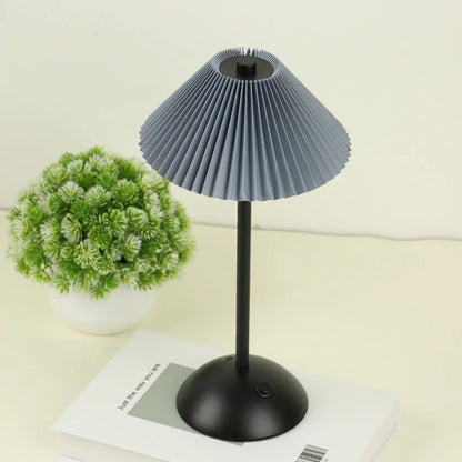 Retro USB Rechargeable Desk Lamp Bedroom Decor Indoor Lighting Touch Dimmer Switch Control