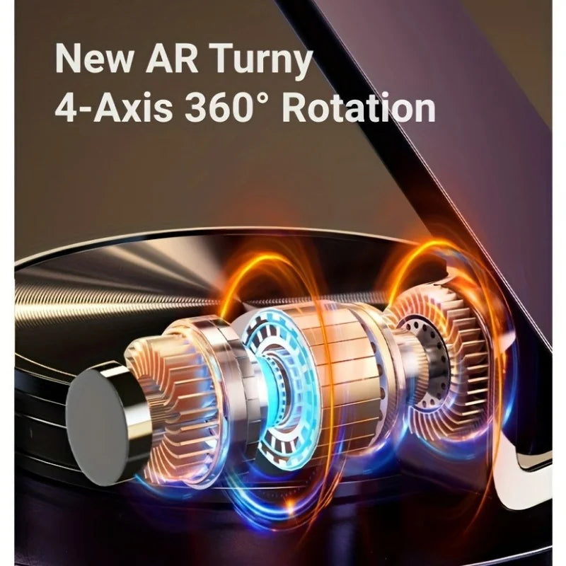 360° Rotating Phone Stand – Foldable Aluminium Desk Holder