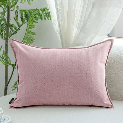 50x70/60x80/70x70CM Large Size Throw Pillow Cover Stripe Solid Waist Cushion Decor Home Decorative