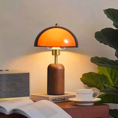 Japanese Metal Acrylic Wooden Luxury LED Decoration Table Lamp Desk Light For Living Room Bedroom