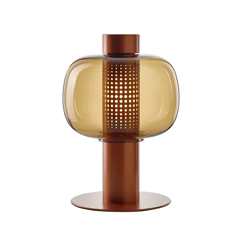 Italy Designer Table Lamps Modern Glass Desk Light for Living Room Bedside Bedroom