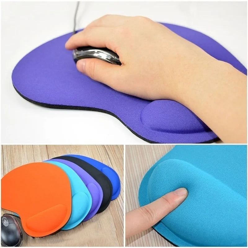 EVA Foam Wrist Rest Mouse Pad – Soft Ergonomic Office Gaming Support