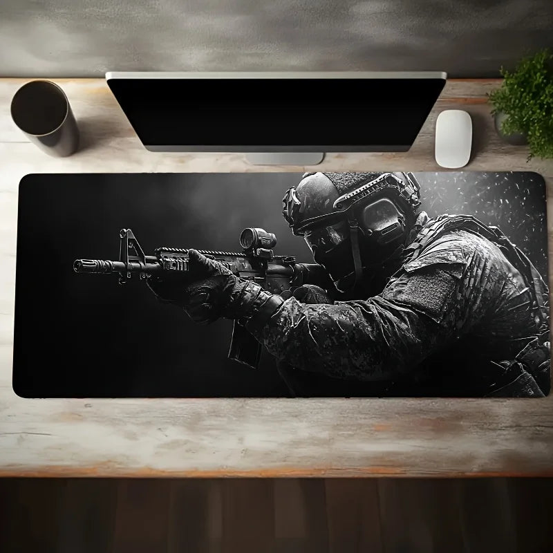 Tactical XXL Gaming Mouse Pad FPS Desk Mat Non-Slip Office Smooth Surface Extended