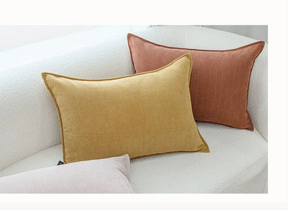 50x70/60x80/70x70CM Large Size Throw Pillow Cover Stripe Solid Waist Cushion Decor Home Decorative