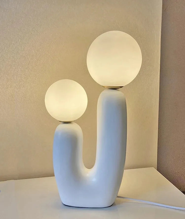 Nordic Art Glass Table Lamp