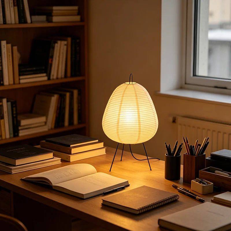 Nordic Wabi-Sabi LED Desk Lamp