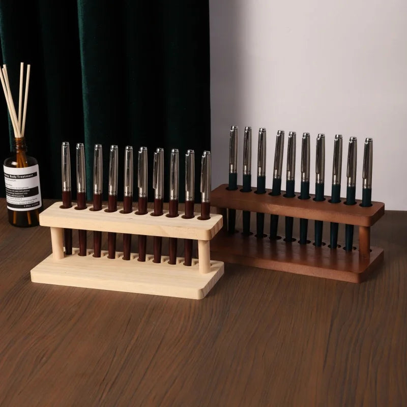 Walnut Wood Desk Organizer