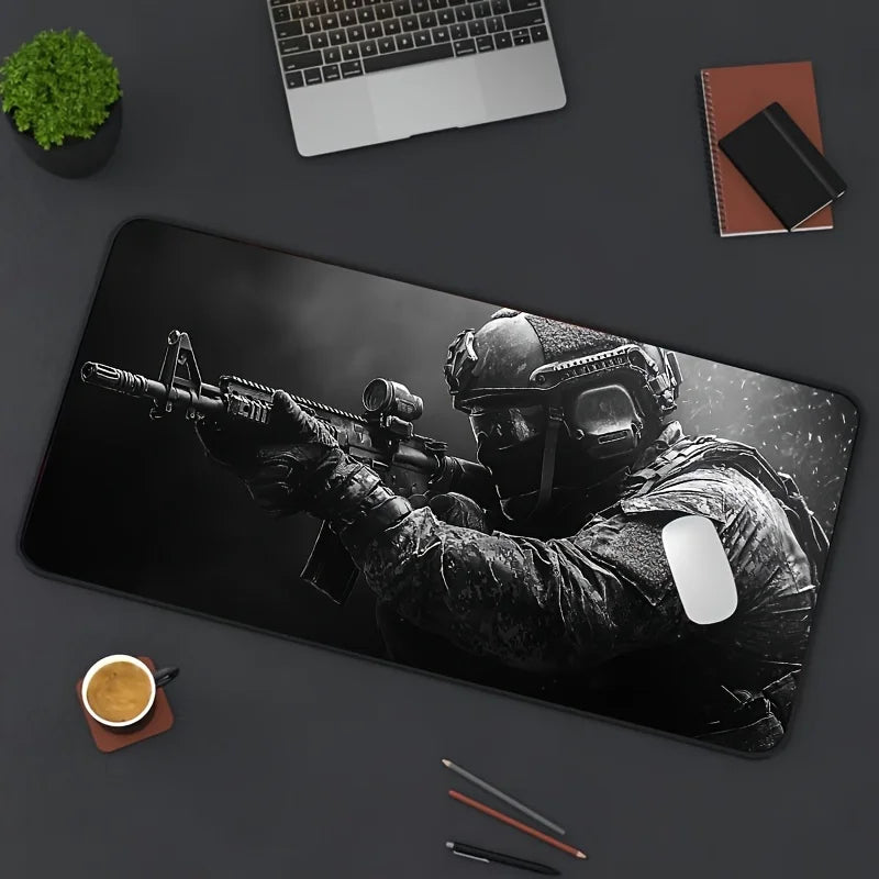 Tactical XXL Gaming Mouse Pad FPS Desk Mat Non-Slip Office Smooth Surface Extended