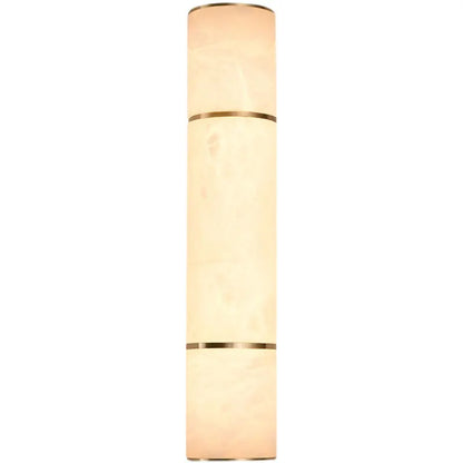 Marble LED Wall Sconce Copper Bedside Bedroom Wall Light