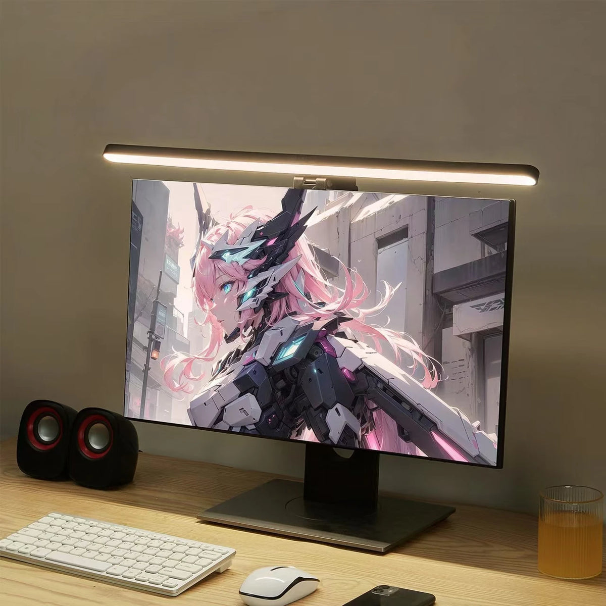 RGB Monitor Light Bar Screen Hanging Task Lamp Dimmable
