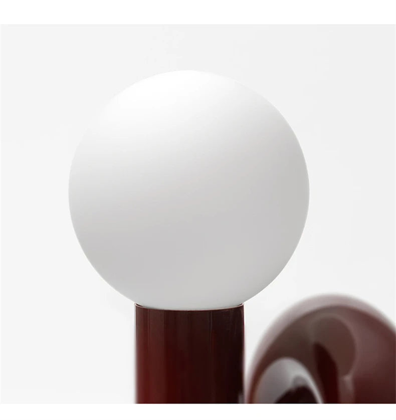 Nordic Glass Desk Lamp – Minimalist LED 3 Colour Modes Decor Light