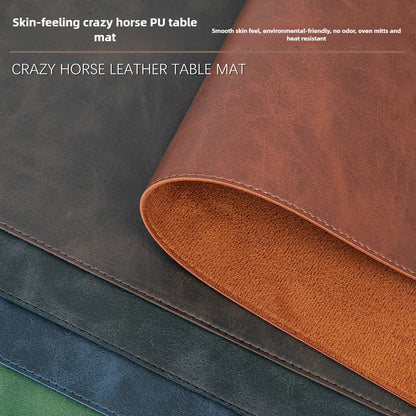 Waterproof PU Desk Pad Large Mat Non-Slip Office Gaming Smooth Surface Extended