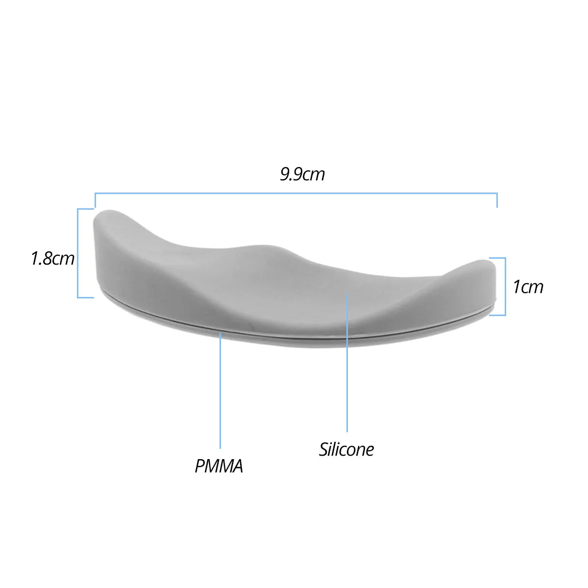 Ergonomic Gliding Mouse Wrist Rest – Palm Support for Office