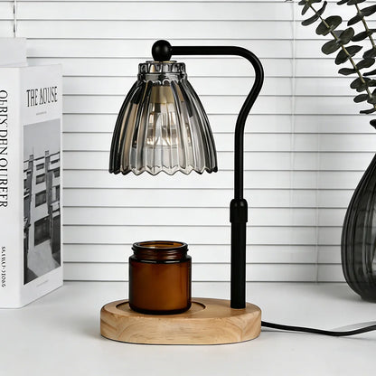 Candle Warmer Lamp with Timer Dimmable Wax Melt Warmer Modern Candle Heater for Scented Candles