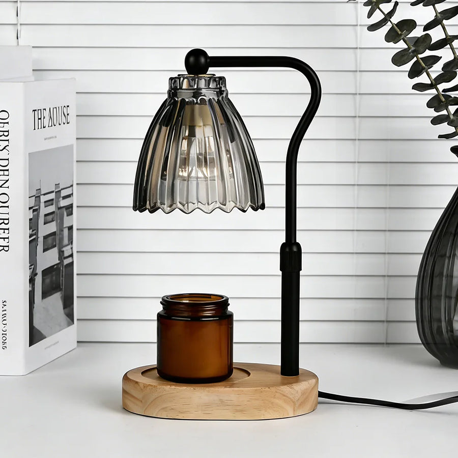Candle Warmer Lamp with Timer Dimmable Wax Melt Warmer Modern Candle Heater for Scented Candles
