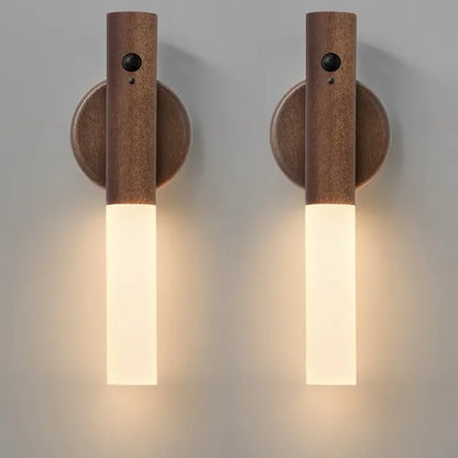 Rechargeable Motion Sensor Wall Light Indoor Lighting Magnetic Tool-Free Mount