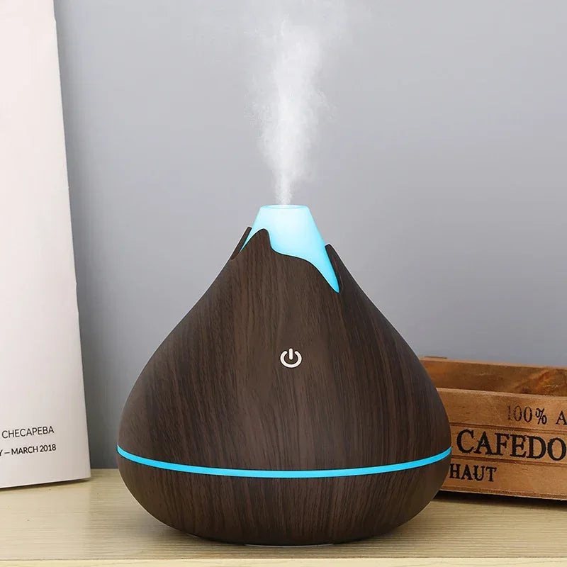 350ml Wood Grain Aroma Diffuser
