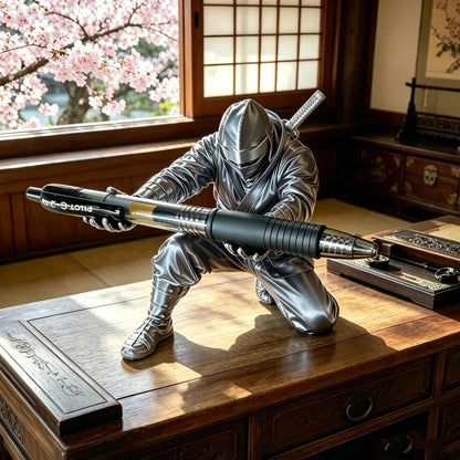 Samurai Pen Holder Desk Organizer Pencil Rack Stationery
