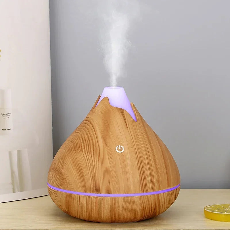 350ml Wood Grain Aroma Diffuser