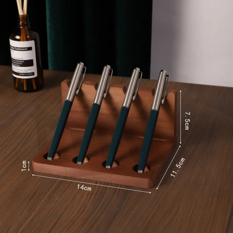 Walnut Wood Desk Organizer