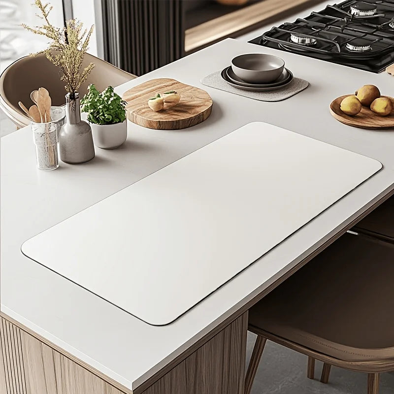 Large Faux Leather Desk Pad – Waterproof Non-Slip Mouse Pad