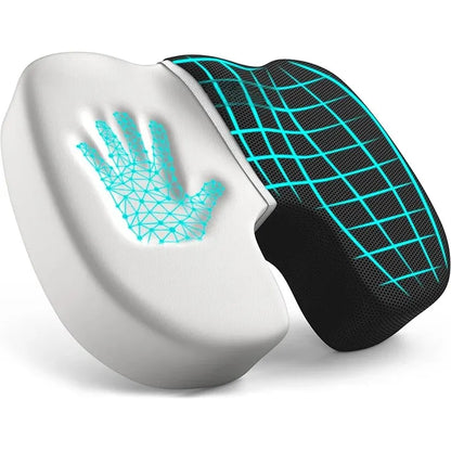 Ergonomic Memory Foam Seat Cushion Portable Study Home Office Chair Support