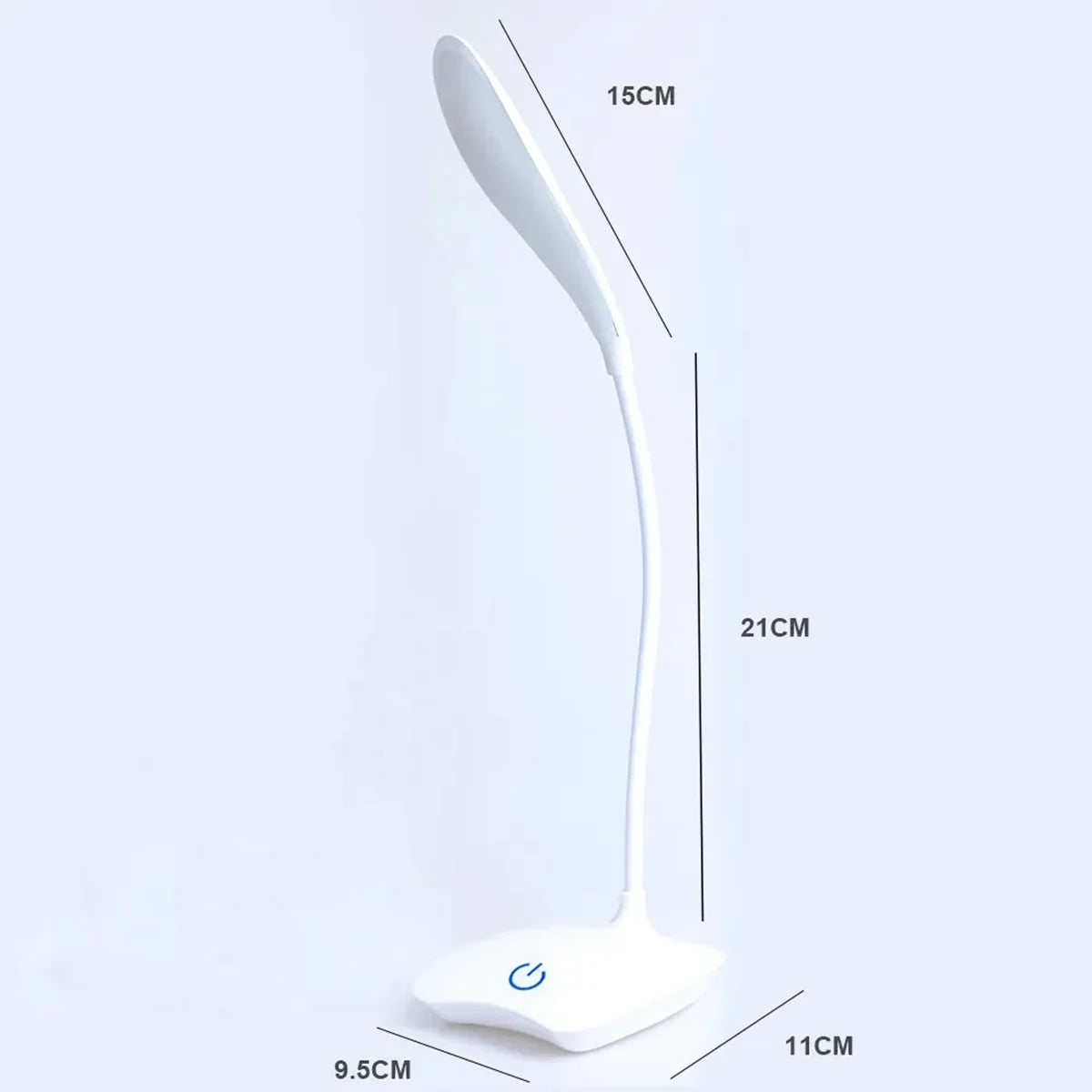 Home Office LED Desk Lamp – USB Touch Dimmer 3 Brightness Levels
