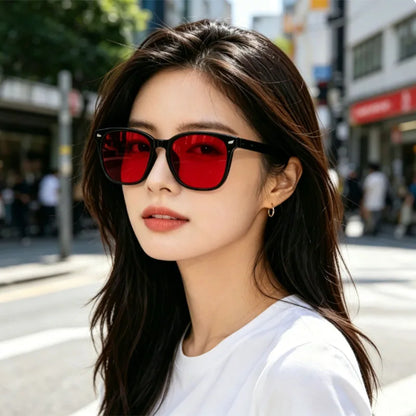 Unisex Red Yellow Orange Tinted Anti Blue Light Glasses Night Sleep Lens Filter Eyewear for Eye