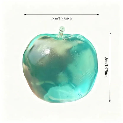 Moldable Apple Squishy Stress Ball Fidget Kawaii Party Favor Kids and Adults Desk Sensory
