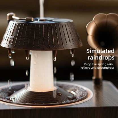 Raindrop Rotating Aroma Diffuser 250ml RGB Remote