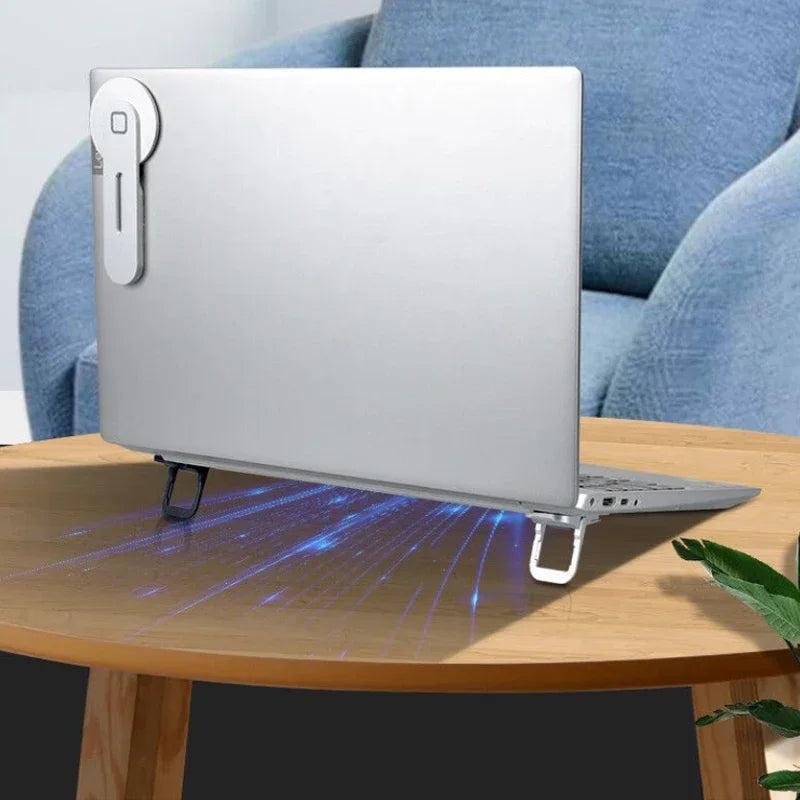 2-Pack Foldable Laptop Stand – Portable Adjustable Notebook Riser