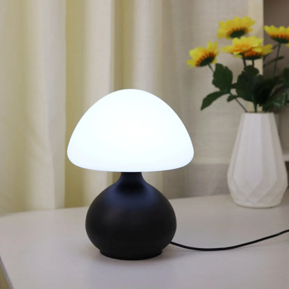Minimalist Mushroom Table Lamp Three-Colour Modes Infinite Dimming Cosy Atmosphere Adjustable