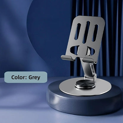 360° Rotating Aluminium Phone Stand Desk Accessories Foldable Smartphone Holder Home Office