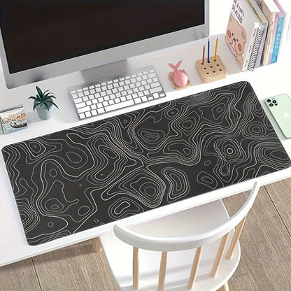 Large Extended Mouse Pad Stitched Edge Desk Mat Gaming Accessories Non-Slip 4 Size Options