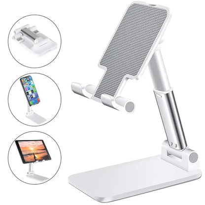 Adjustable Phone and Tablet Stand Desk Accessories Foldable Home Office