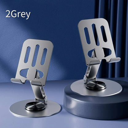 360° Rotating Aluminium Phone Stand Desk Accessories Foldable Smartphone Holder Home Office